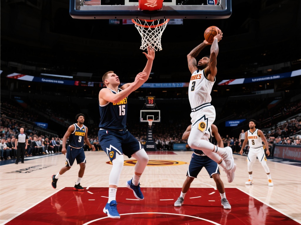 约基奇神级长传助攻 布劳恩腾空拉杆震撼扣篮 在篮球赛场上,总有一些瞬间让人热血沸腾,