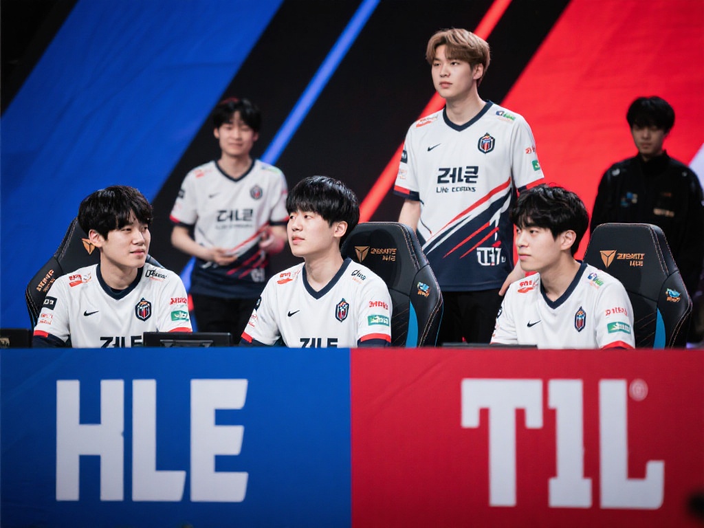 截图预测HLE对阵T1:最后的MSI门票争夺战 HLE(Hanwha Life Espo