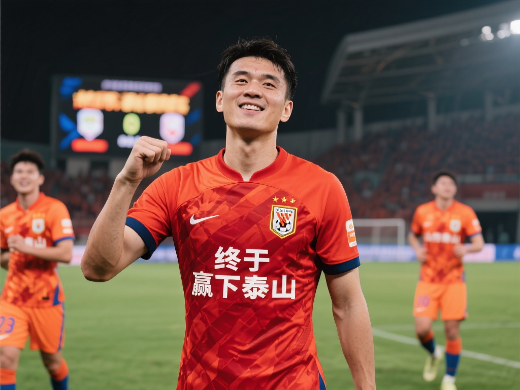 周定洋社媒发声:战胜泰山只是起点,未来继续拼搏! 对于成都蓉城队来说,战胜山东泰山队无疑是