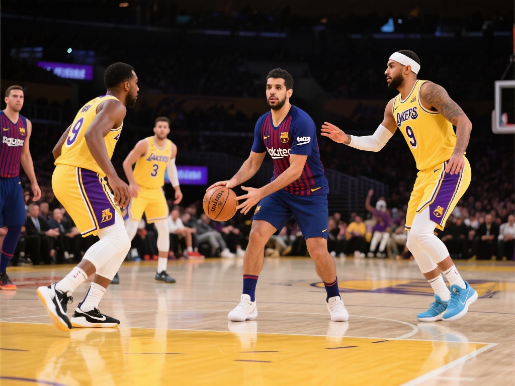 以这场比赛为例，我们可以看到哈维与队友之